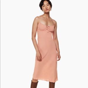Aritzia Wilfred Bellow MIDI Dress